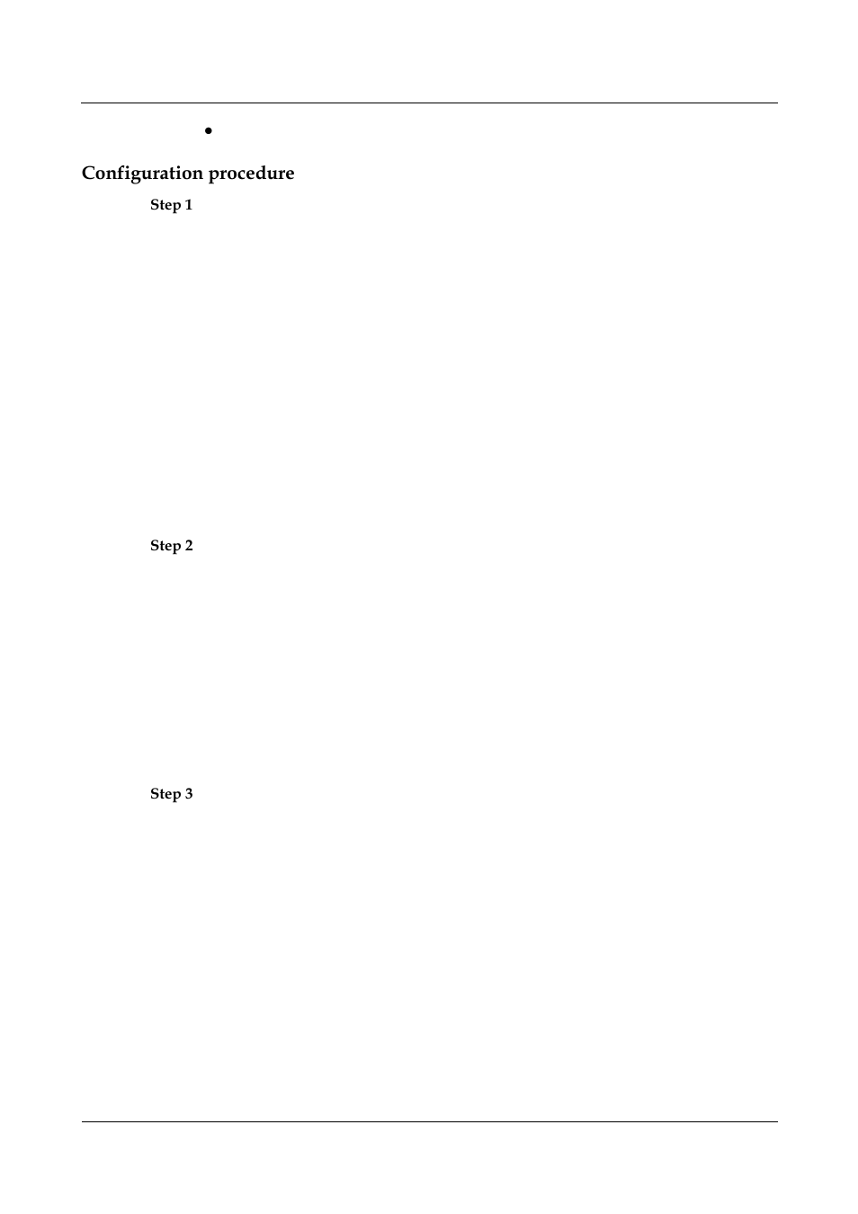 Configuration procedure | Nortel Networks 8000 User Manual | Page 174 / 486