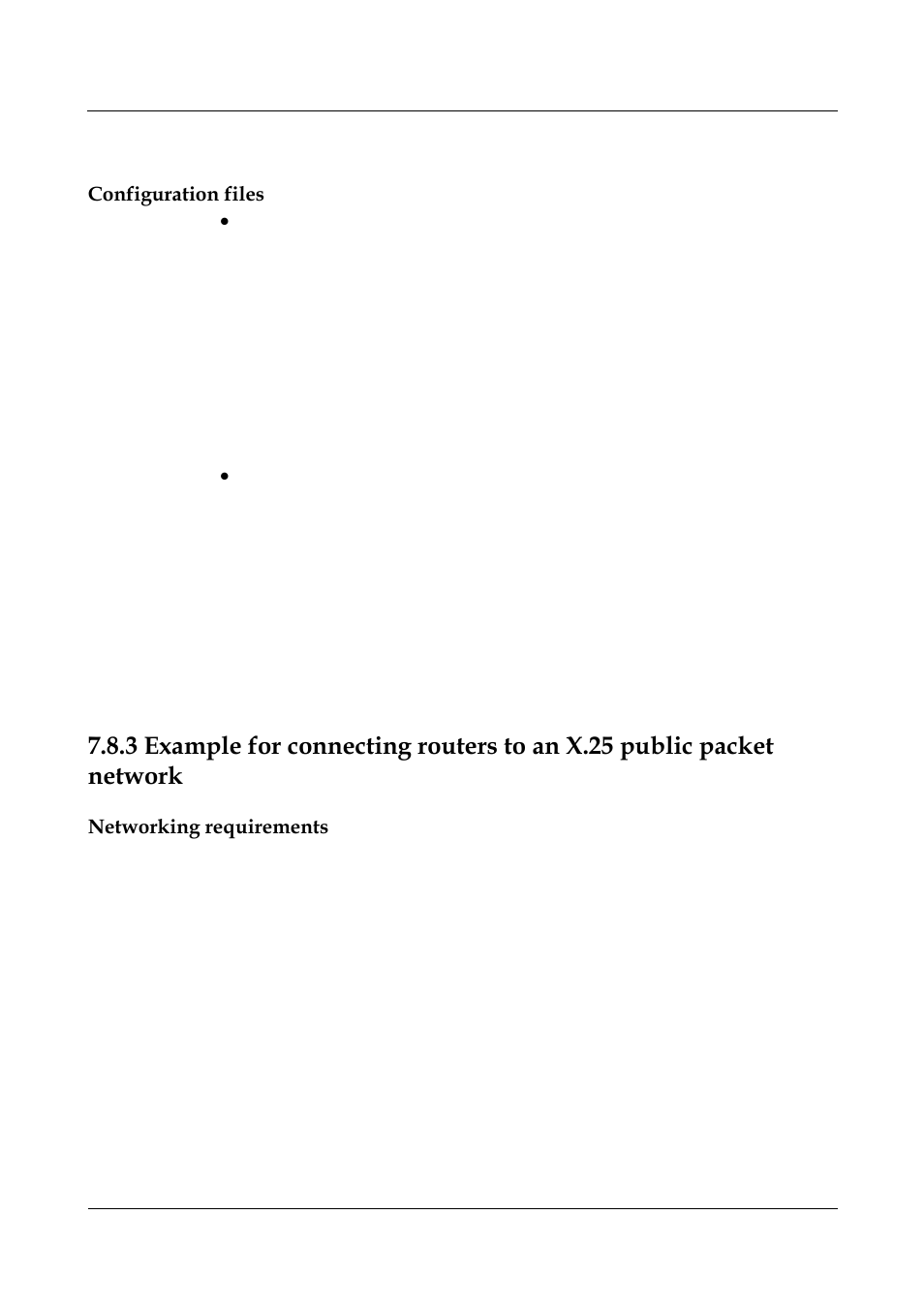 Configuration files, Networking requirements | Nortel Networks 8000 User Manual | Page 247 / 486