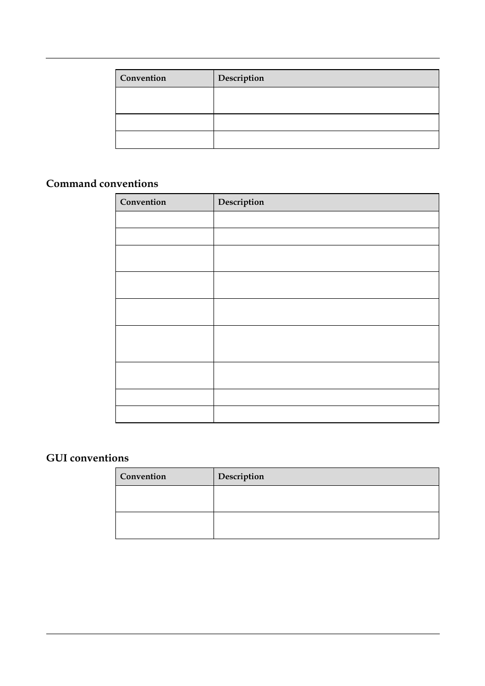 Command conventions, Gui conventions | Nortel Networks 8000 User Manual | Page 25 / 486