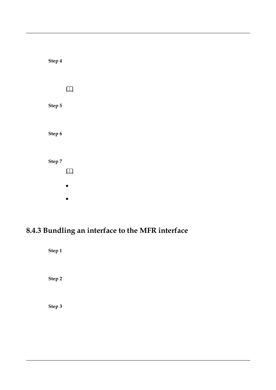 3 bundling an interface to the mfr interface, 3 bundling an interface to the mfr interface -19 | Nortel Networks 8000 User Manual | Page 309 / 486