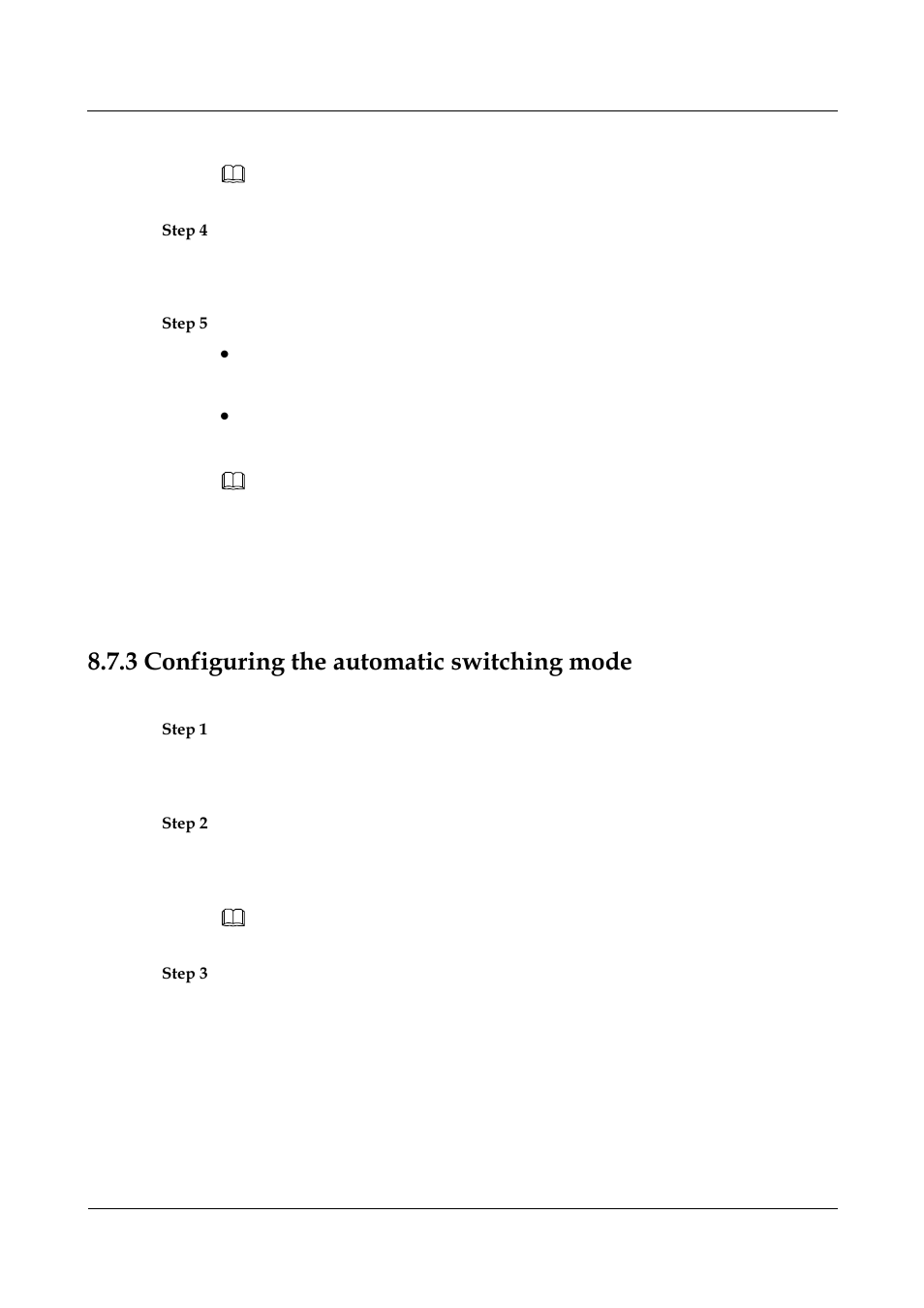 3 configuring the automatic switching mode, 3 configuring the automatic switching mode -28, Configuring the automatic switching mode | Nortel Networks 8000 User Manual | Page 318 / 486