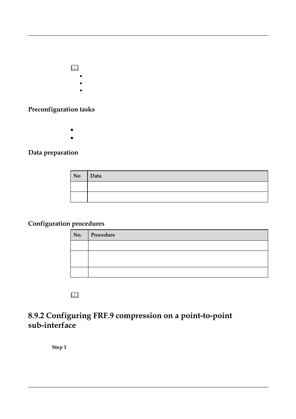 Preconfiguration tasks, Data preparation, Configuration procedures | Nortel Networks 8000 User Manual | Page 323 / 486