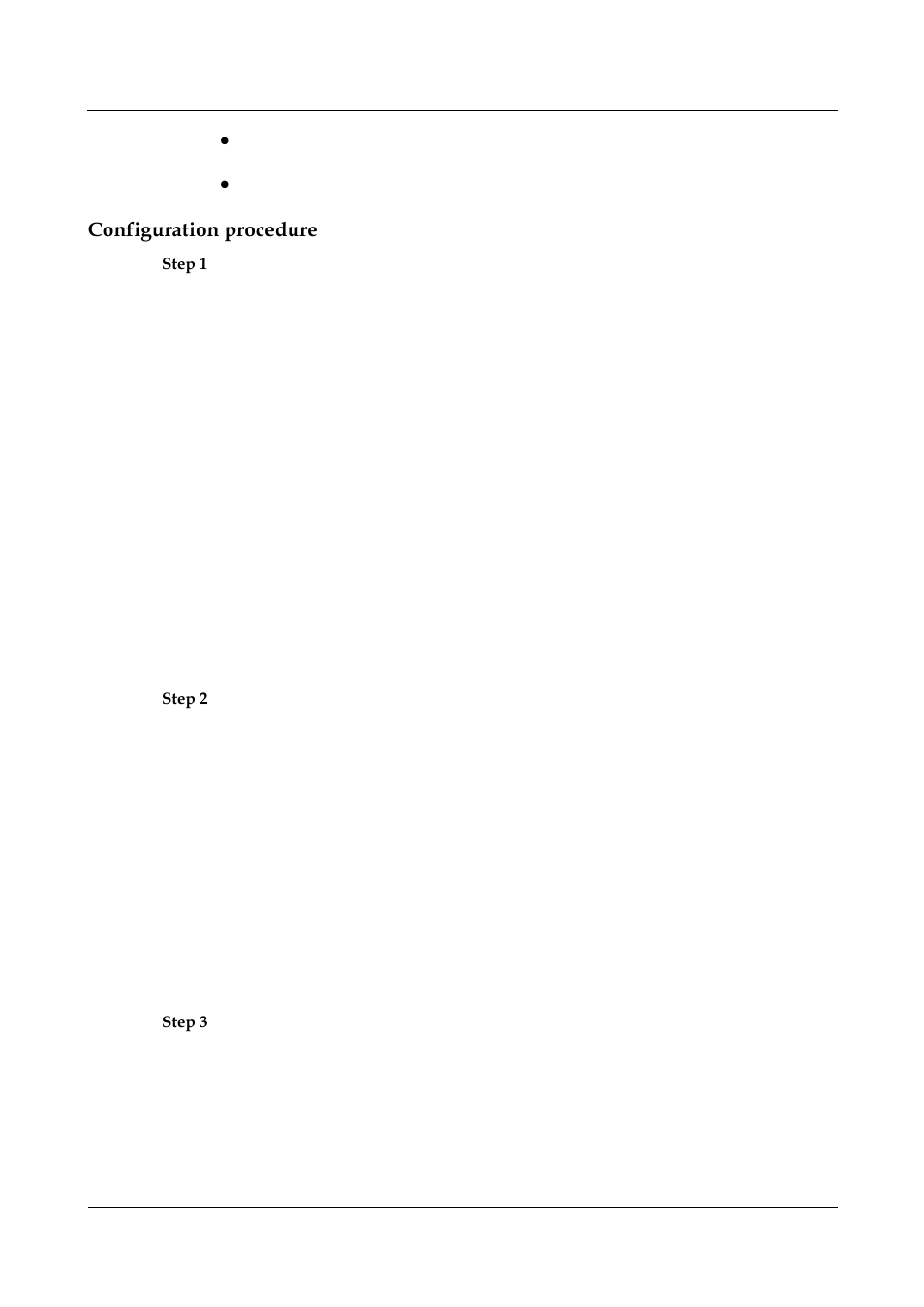 Configuration procedure | Nortel Networks 8000 User Manual | Page 337 / 486