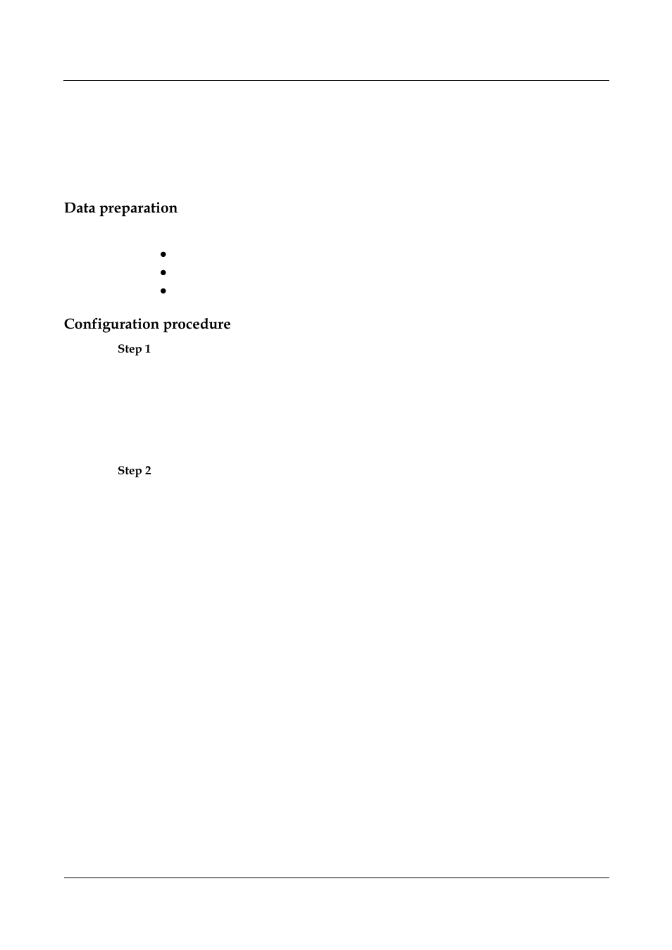 Data preparation, Configuration procedure | Nortel Networks 8000 User Manual | Page 342 / 486