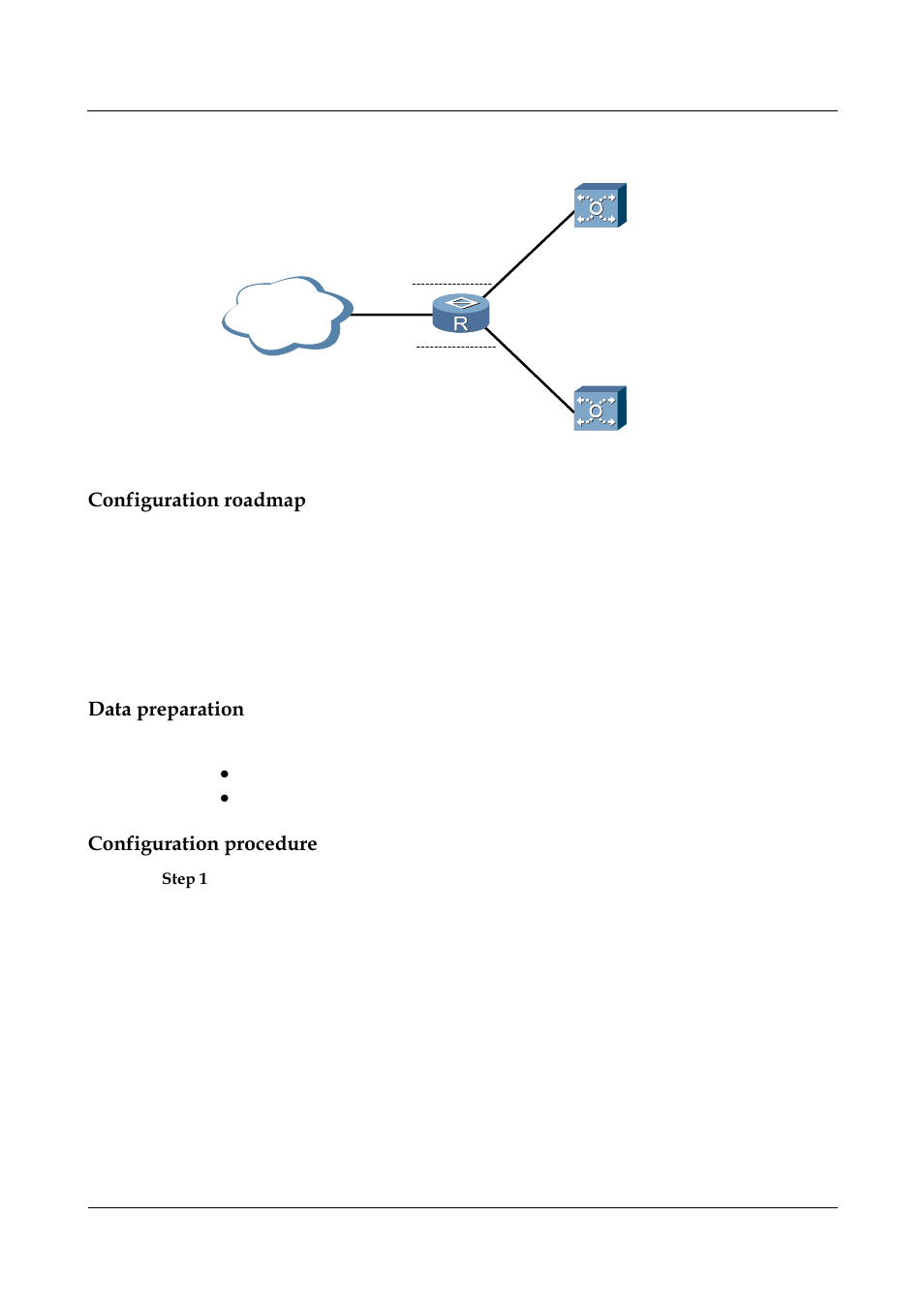 Configuration roadmap, Data preparation, Configuration procedure | Nortel Networks 8000 User Manual | Page 349 / 486