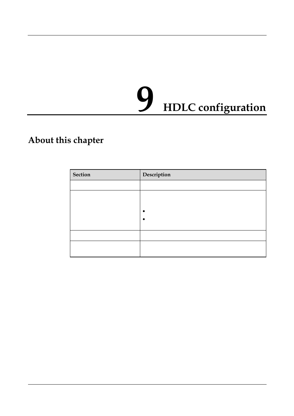 Hdlc configuration, About this chapter, 2 lapb configuration -9 | Nortel Networks 8000 User Manual | Page 373 / 486