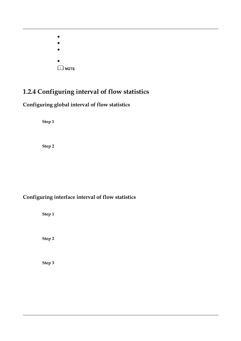 4 configuring interval of flow statistics, Configuring global interval of flow statistics, Configuring interface interval of flow statistics | 4 configuring interval of flow statistics -8, Configuring interval of flow statistics | Nortel Networks 8000 User Manual | Page 38 / 486