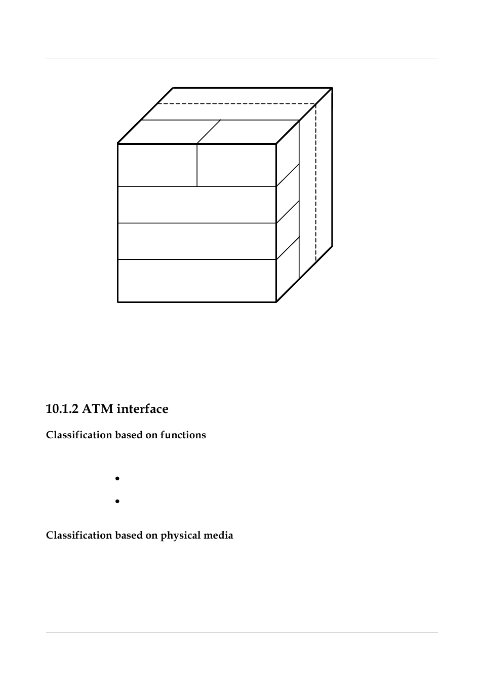 2 atm interface, Classification based on functions, Classification based on physical media | 2 atm interface -4, Atm interface | Nortel Networks 8000 User Manual | Page 390 / 486