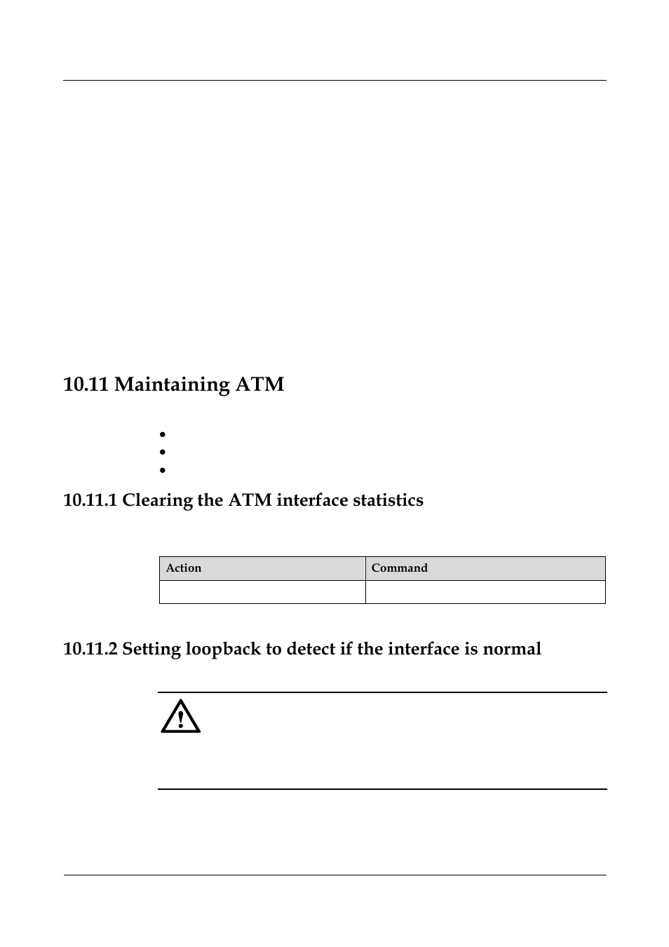 11 maintaining atm, 1 clearing the atm interface statistics, 10 maintaining atm -29 | 1 clearing the atm interface statistics -29, 9 configuring the serv, Type of pvc | Nortel Networks 8000 User Manual | Page 422 / 486