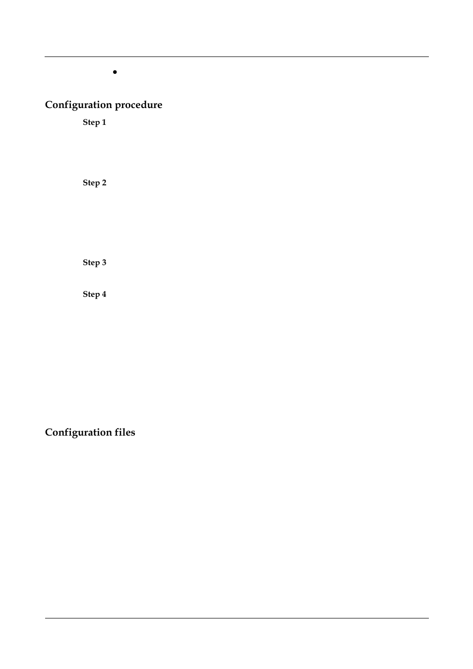 Configuration procedure, Configuration files | Nortel Networks 8000 User Manual | Page 428 / 486