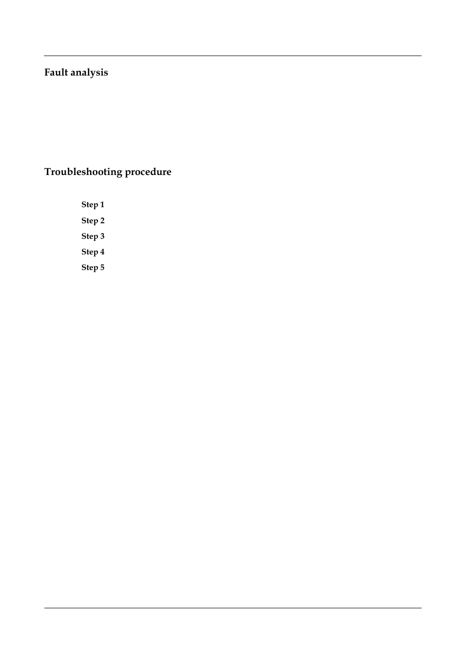 Fault analysis, Troubleshooting procedure | Nortel Networks 8000 User Manual | Page 439 / 486