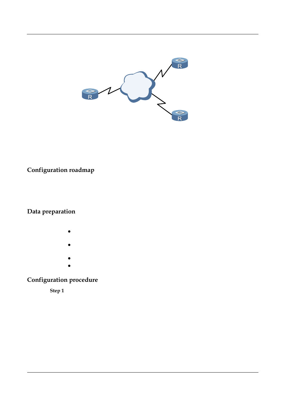 Configuration roadmap, Data preparation, Configuration procedure | Nortel Networks 8000 User Manual | Page 458 / 486