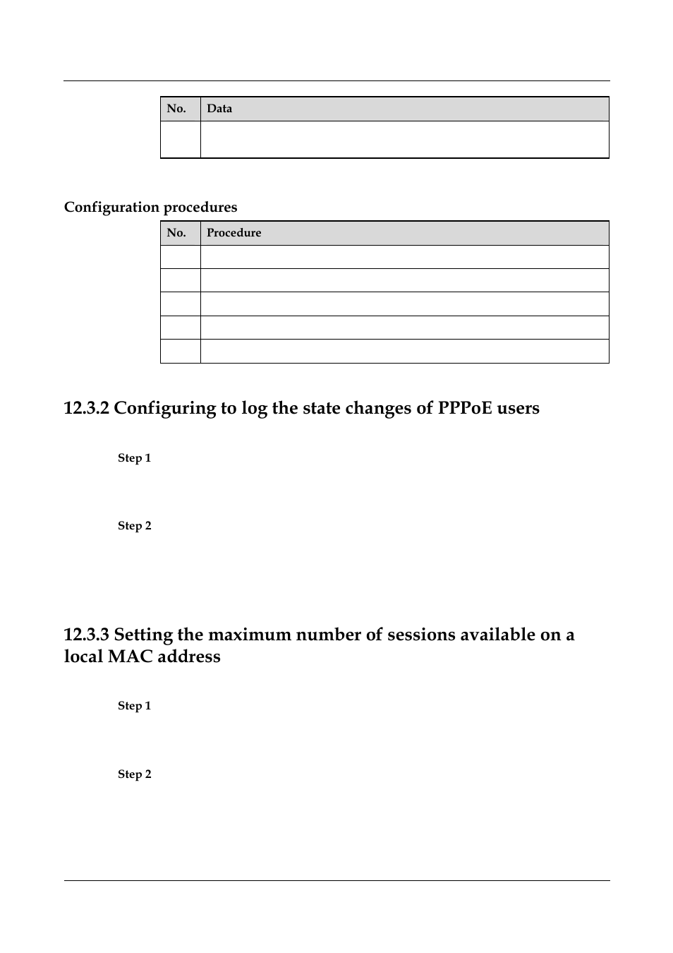 Configuration, Procedures | Nortel Networks 8000 User Manual | Page 471 / 486