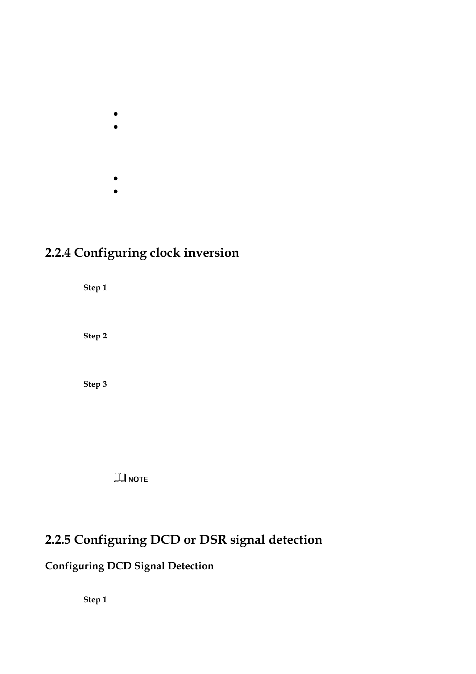 4 configuring clock inversion, 5 configuring dcd or dsr signal detection, Configuring dcd signal detection | 4 configuring clock inversion -5, 5 configuring dcd or dsr signal detection -5, Configuring clock inversion, Configuring dcd or dsr signal detection | Nortel Networks 8000 User Manual | Page 49 / 486