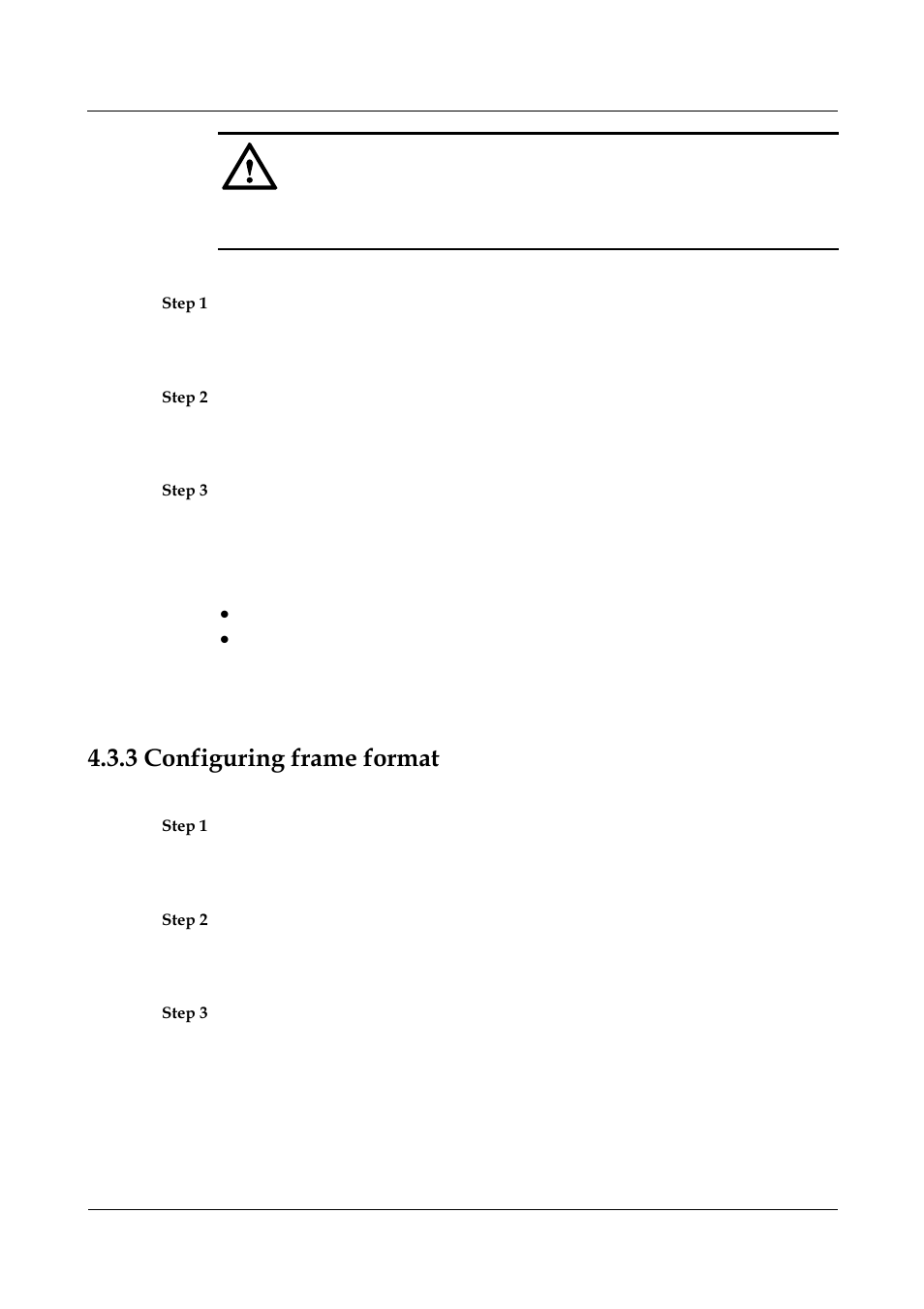 3 configuring frame format, 5 configuring frame format -11 | Nortel Networks 8000 User Manual | Page 77 / 486