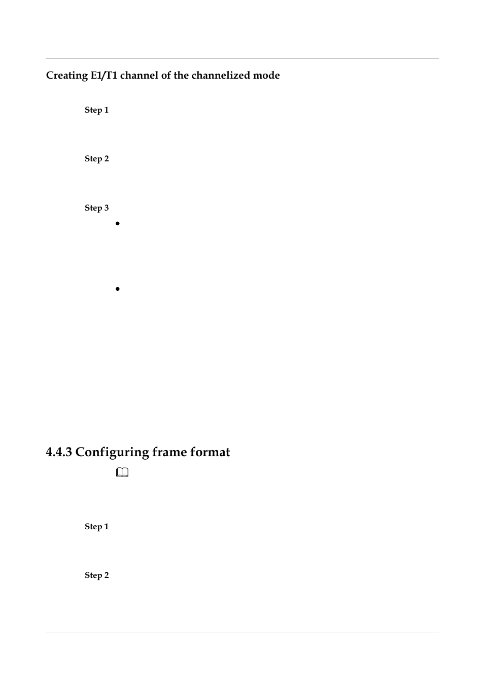 Creating e1/t1 channel of the channelized mode, 3 configuring frame format, 3 configuring frame format -20 | Configuring frame format | Nortel Networks 8000 User Manual | Page 81 / 486