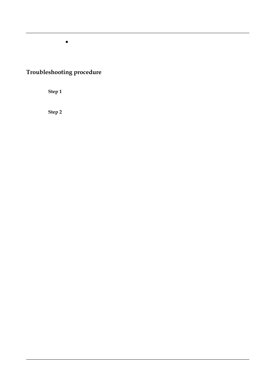 Troubleshooting procedure | Nortel Networks 8000 User Manual | Page 97 / 486