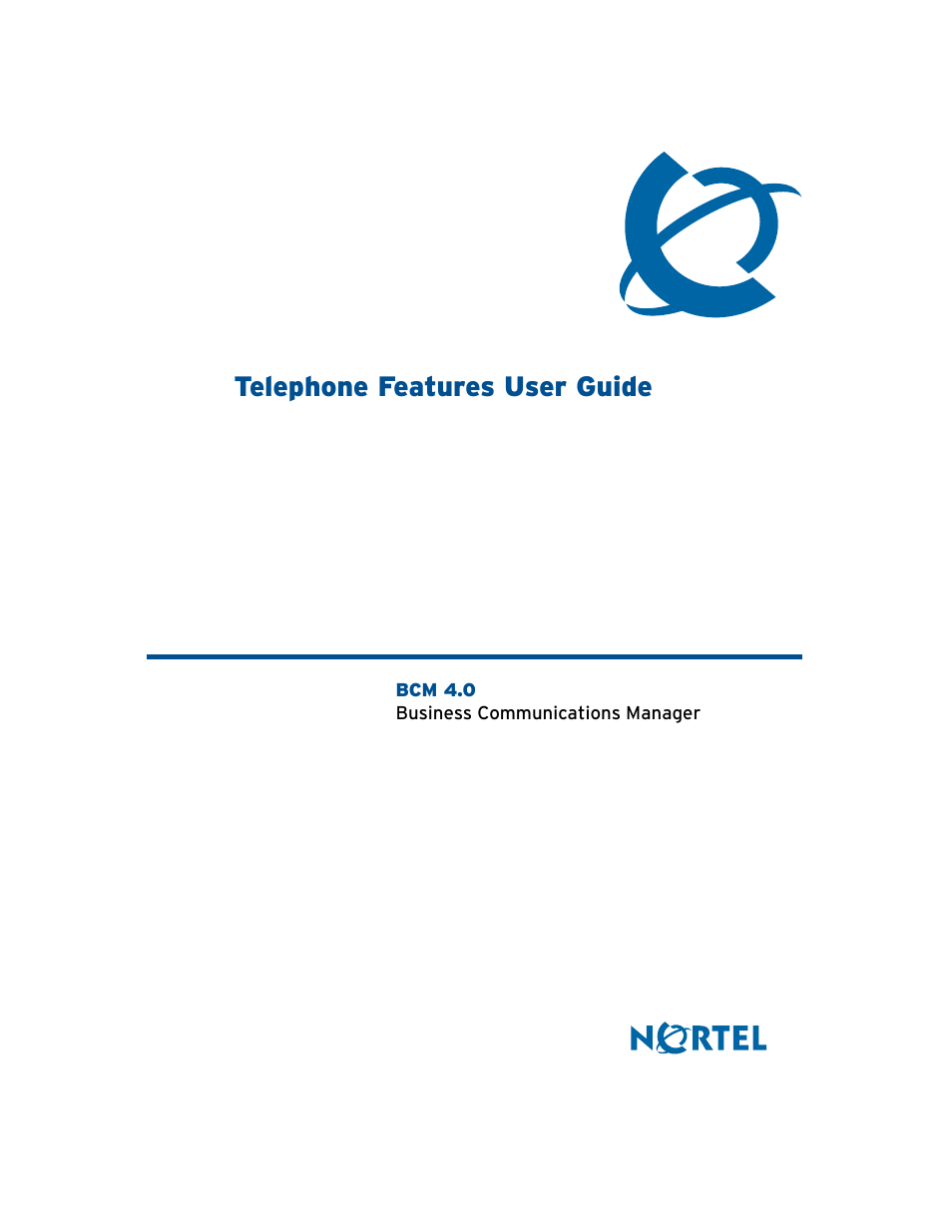 Nortel Networks MERIDIAN BCM 4.0 User Manual | 19 pages