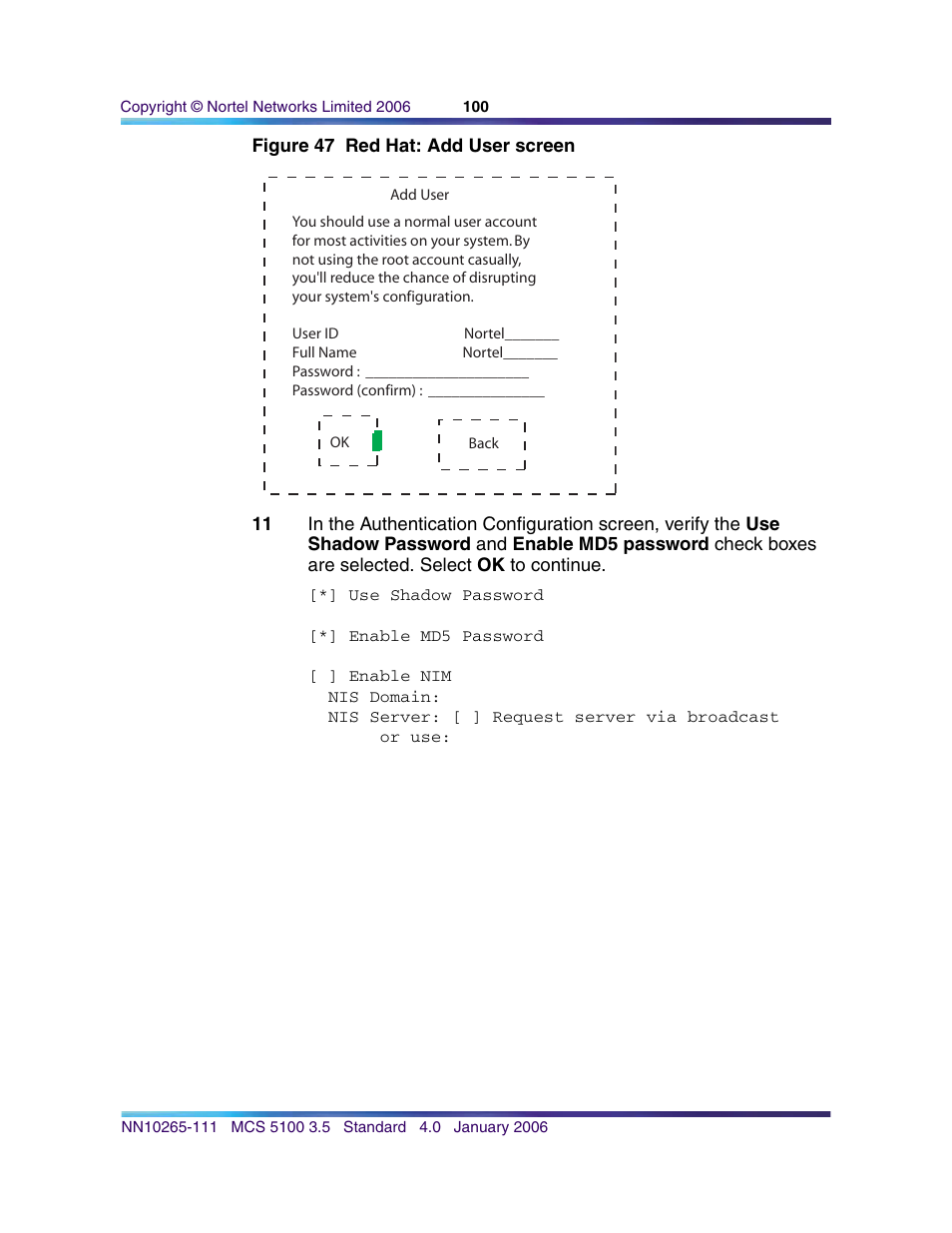 Nortel Networks NN10265-111 User Manual | Page 100 / 118