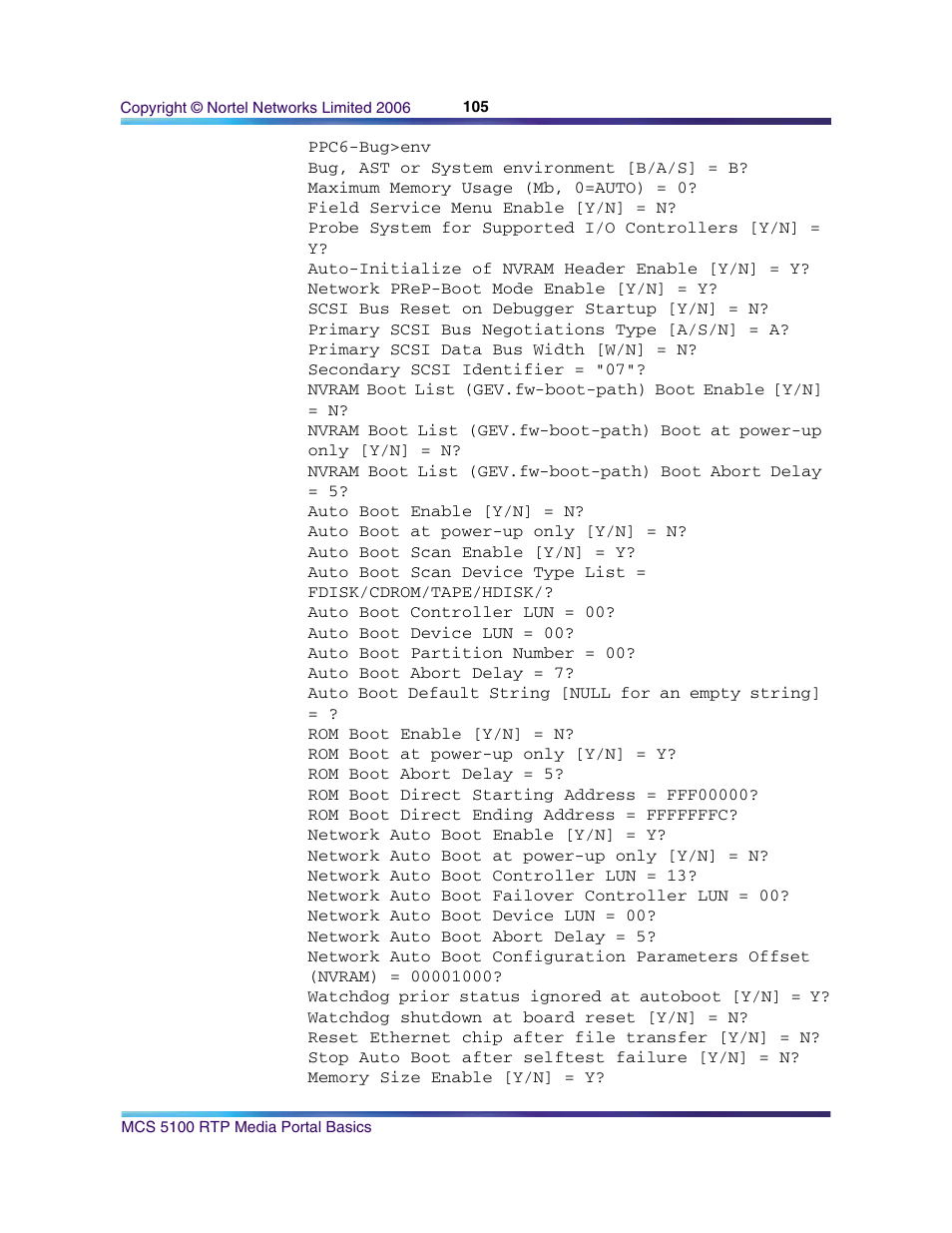 Nortel Networks NN10265-111 User Manual | Page 105 / 118