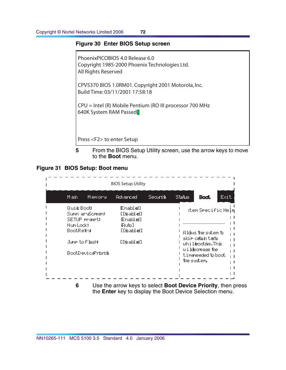 Nortel Networks NN10265-111 User Manual | Page 72 / 118