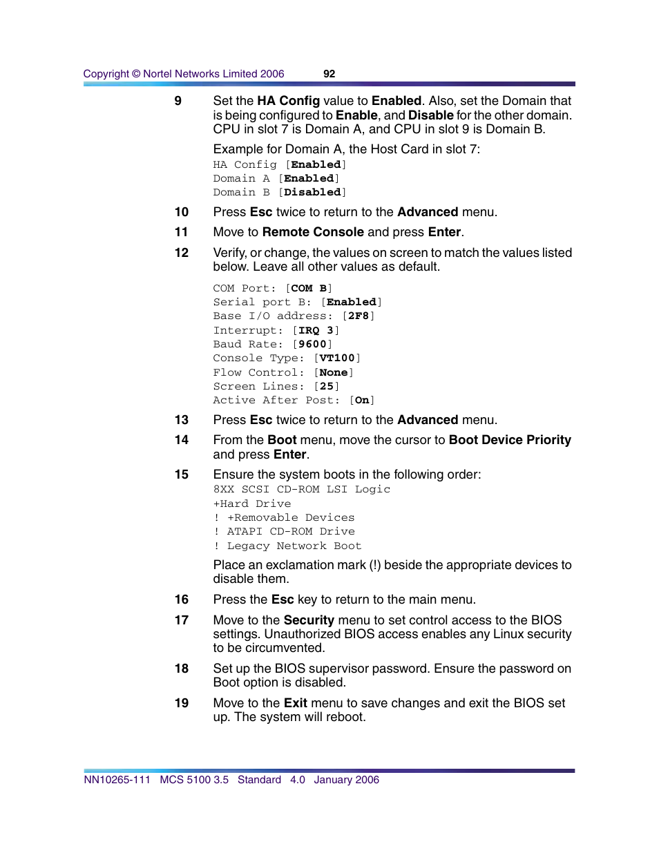 Nortel Networks NN10265-111 User Manual | Page 92 / 118