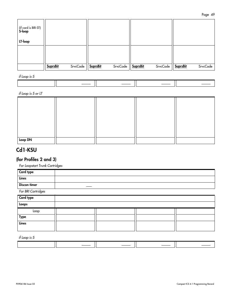 Cd1-ksu, For profiles 2 and 3) | Nortel Networks ICS 4.1 User Manual | Page 55 / 77
