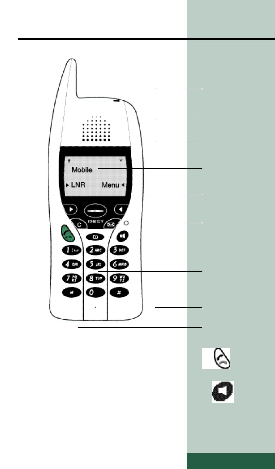 F e atures of the mobile | Nortel Networks M 902 User Manual | Page 5 / 26