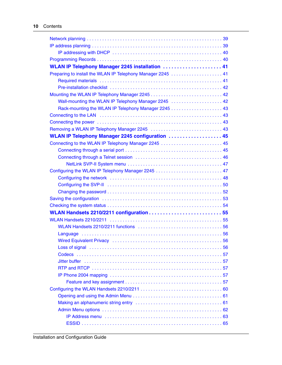 Nortel Networks MOG6xx User Manual | Page 10 / 120