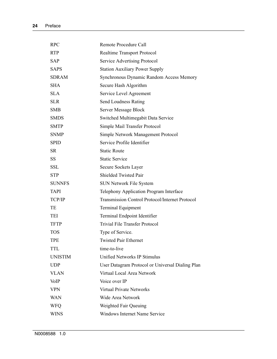 Nortel Networks MOG6xx User Manual | Page 24 / 120