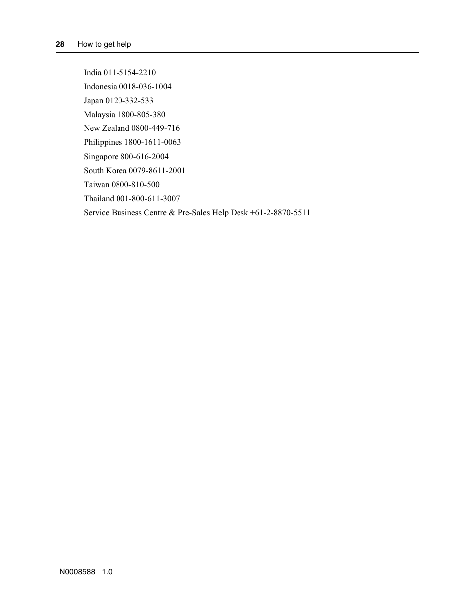 Nortel Networks MOG6xx User Manual | Page 28 / 120