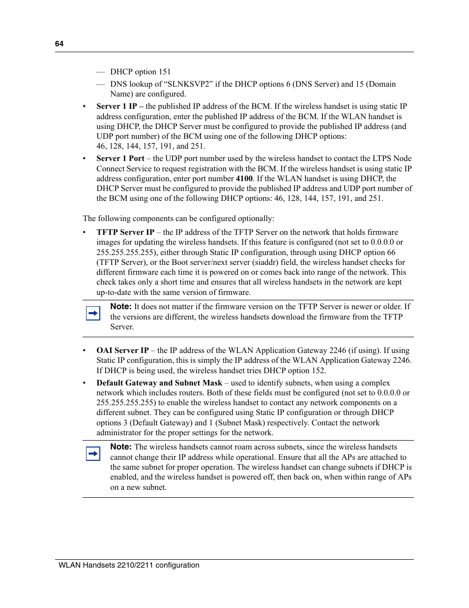 Nortel Networks MOG6xx User Manual | Page 64 / 120