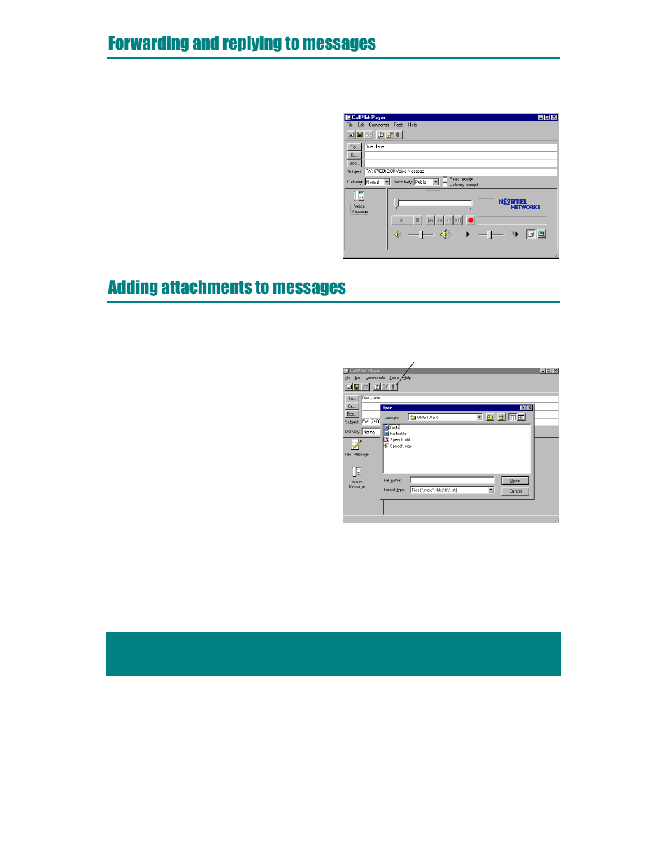 Nortel Networks Call Pilot NTRG22AC User Manual | Page 13 / 36