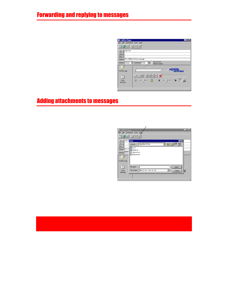 Nortel Networks Call Pilot NTRG22AC User Manual | Page 21 / 36