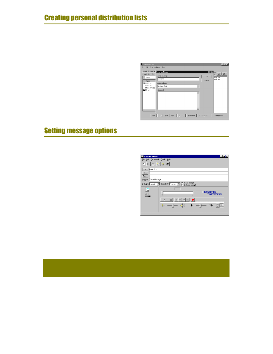 Nortel Networks Call Pilot NTRG22AC User Manual | Page 31 / 36