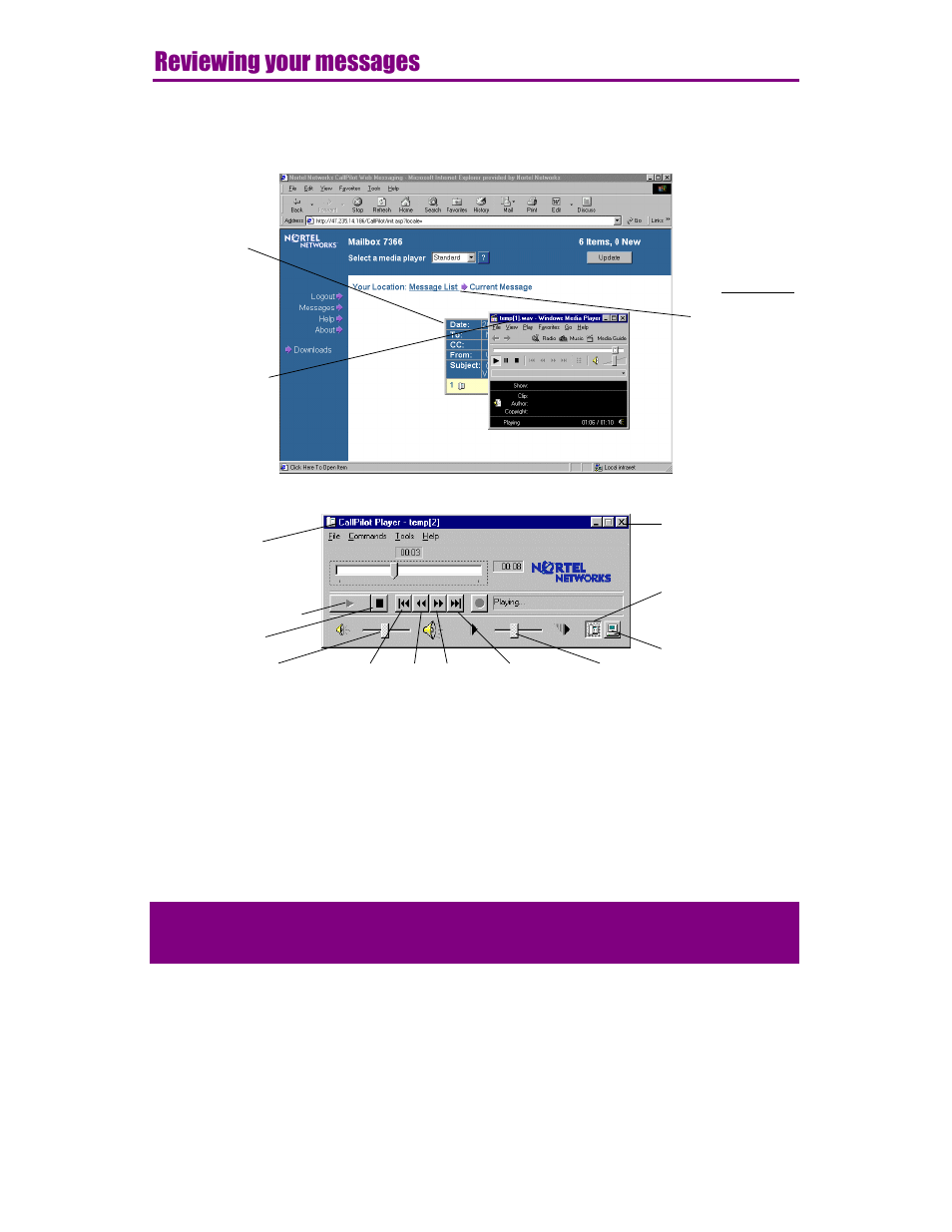 Nortel Networks Call Pilot NTRG22AC User Manual | Page 35 / 36