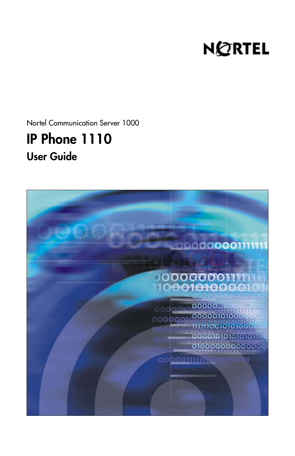Nortel Networks 1110 User Manual | 120 pages