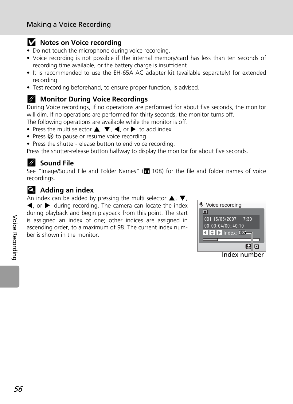 Nikon L12 User Manual | Page 68 / 144