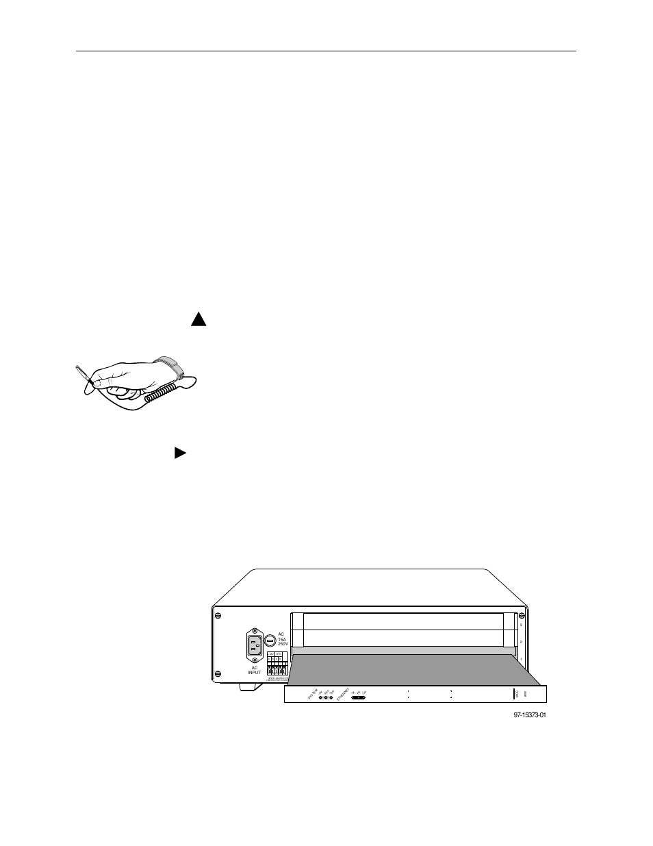 Installing the mcc card, Handling precautions for static-sensitive devices, Procedure | Installing and connecting the hardware | Nortel Networks HotWire 8600 User Manual | Page 34 / 62