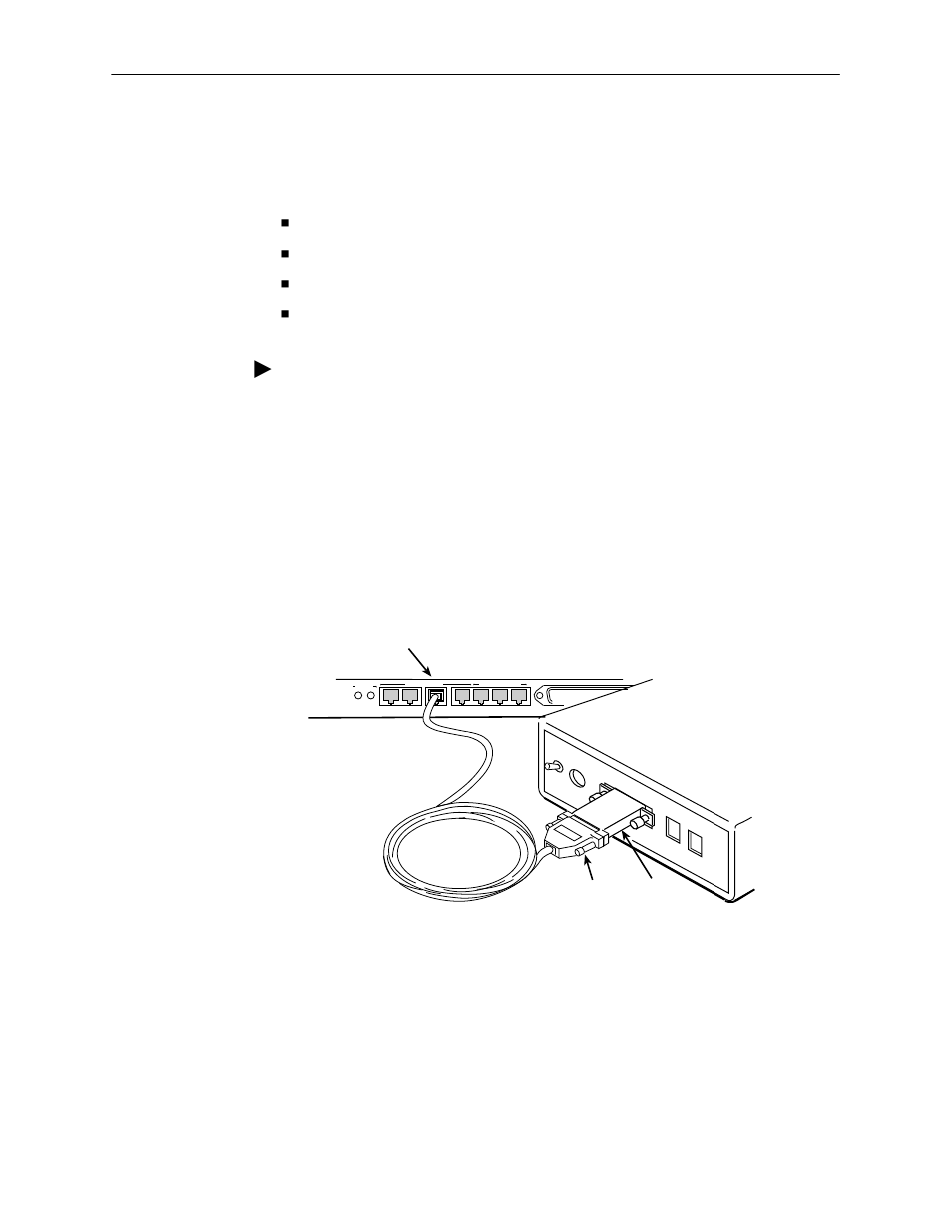 Connecting to a modem for remote management, Procedure | Nortel Networks HotWire 8600 User Manual | Page 43 / 62