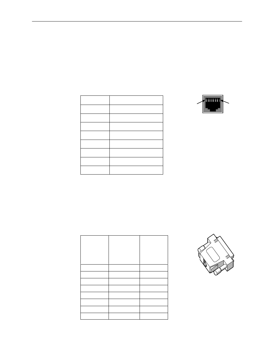 Db25 adapter pinouts | Nortel Networks HotWire 8600 User Manual | Page 54 / 62