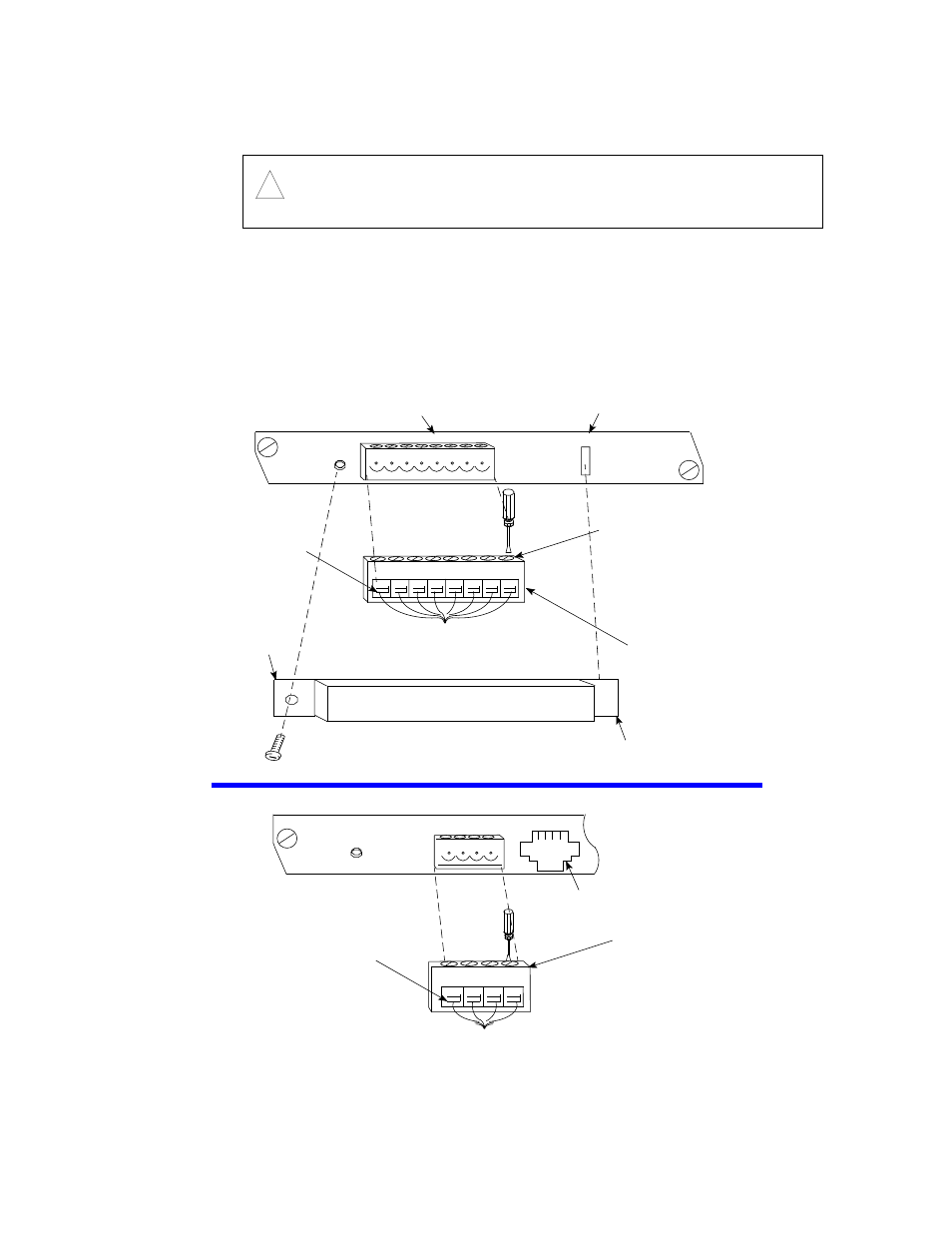 Use of terminal block, Use of terminal block -10 | Nortel Networks Passport 4400 User Manual | Page 56 / 144