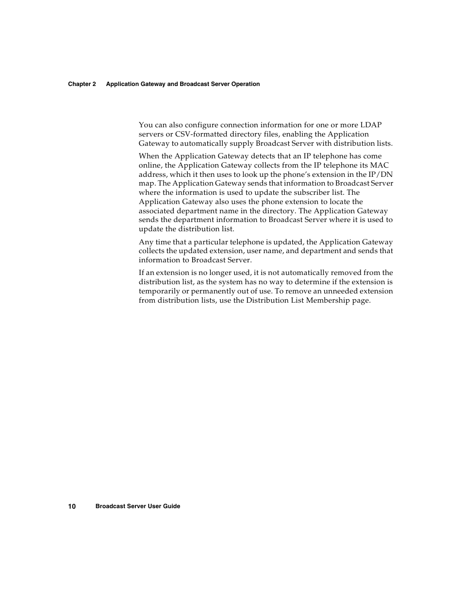 Nortel Networks Broadcast Server User Manual | Page 18 / 84