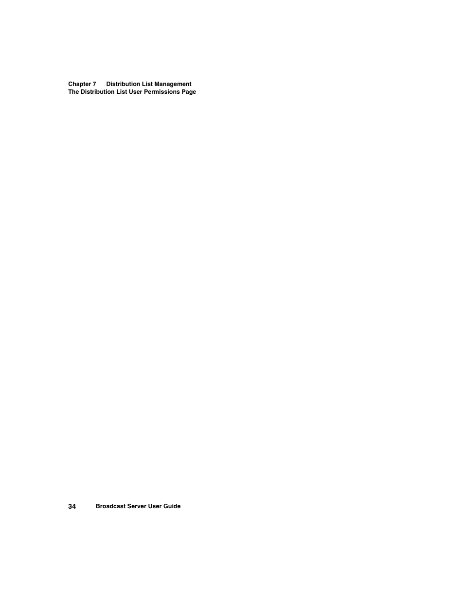 Nortel Networks Broadcast Server User Manual | Page 42 / 84