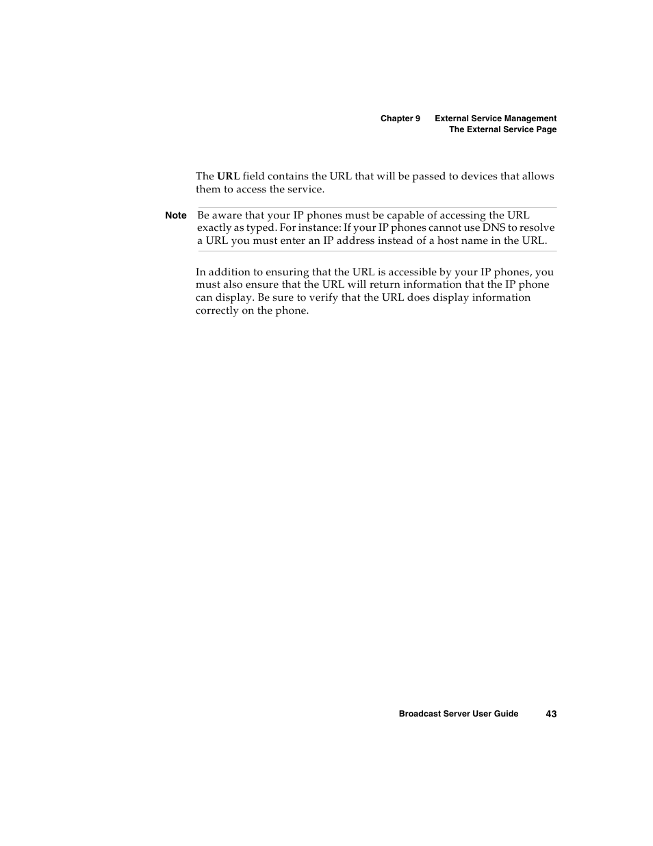 Nortel Networks Broadcast Server User Manual | Page 51 / 84