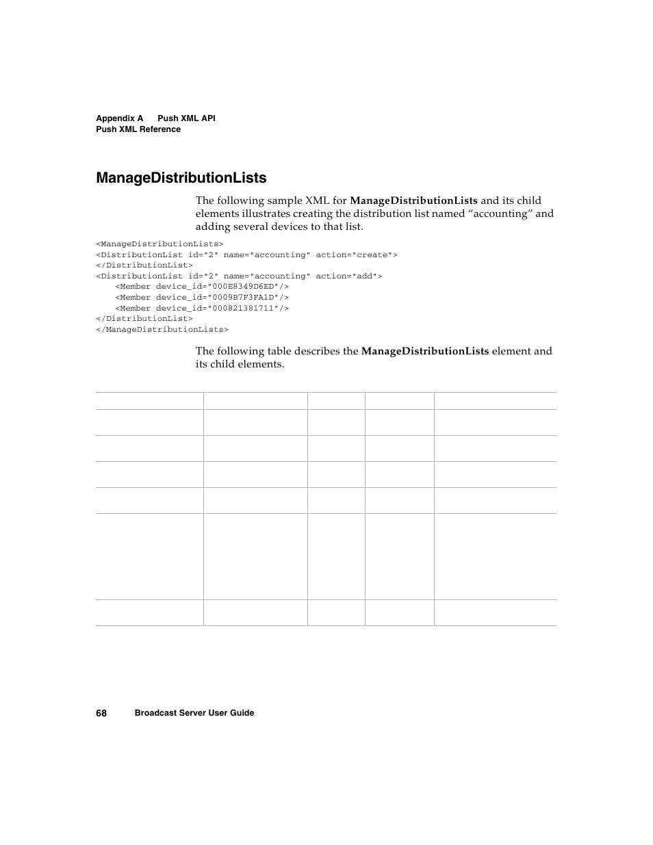 Managedistributionlists | Nortel Networks Broadcast Server User Manual | Page 76 / 84