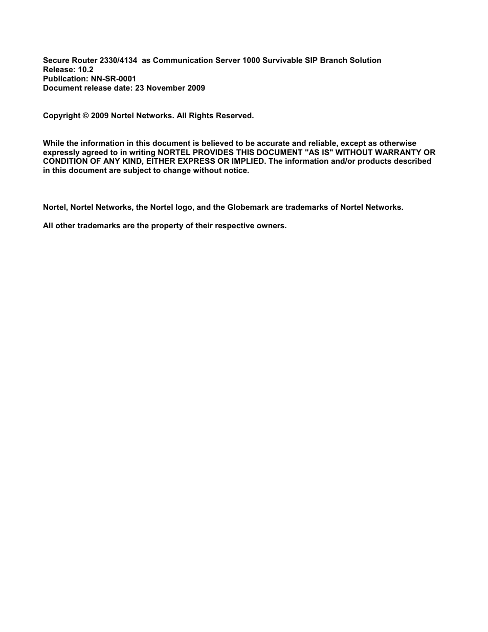 Nortel Networks 4134 User Manual | Page 2 / 40
