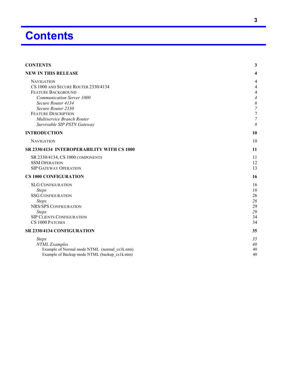 Nortel Networks 4134 User Manual | Page 3 / 40