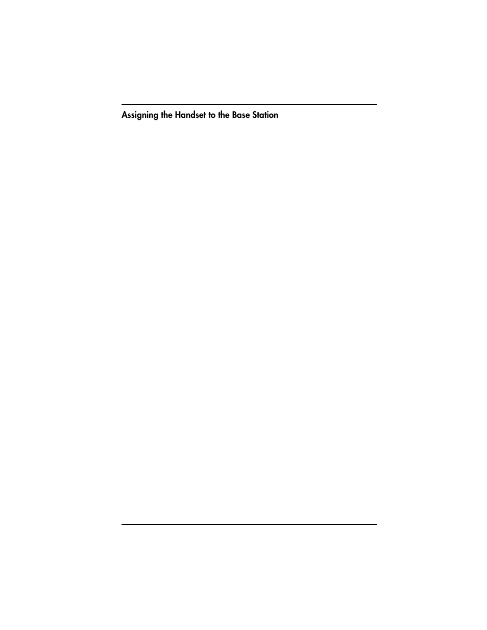 Assigning the handset to the base station | Nortel T7406 User Manual | Page 29 / 56