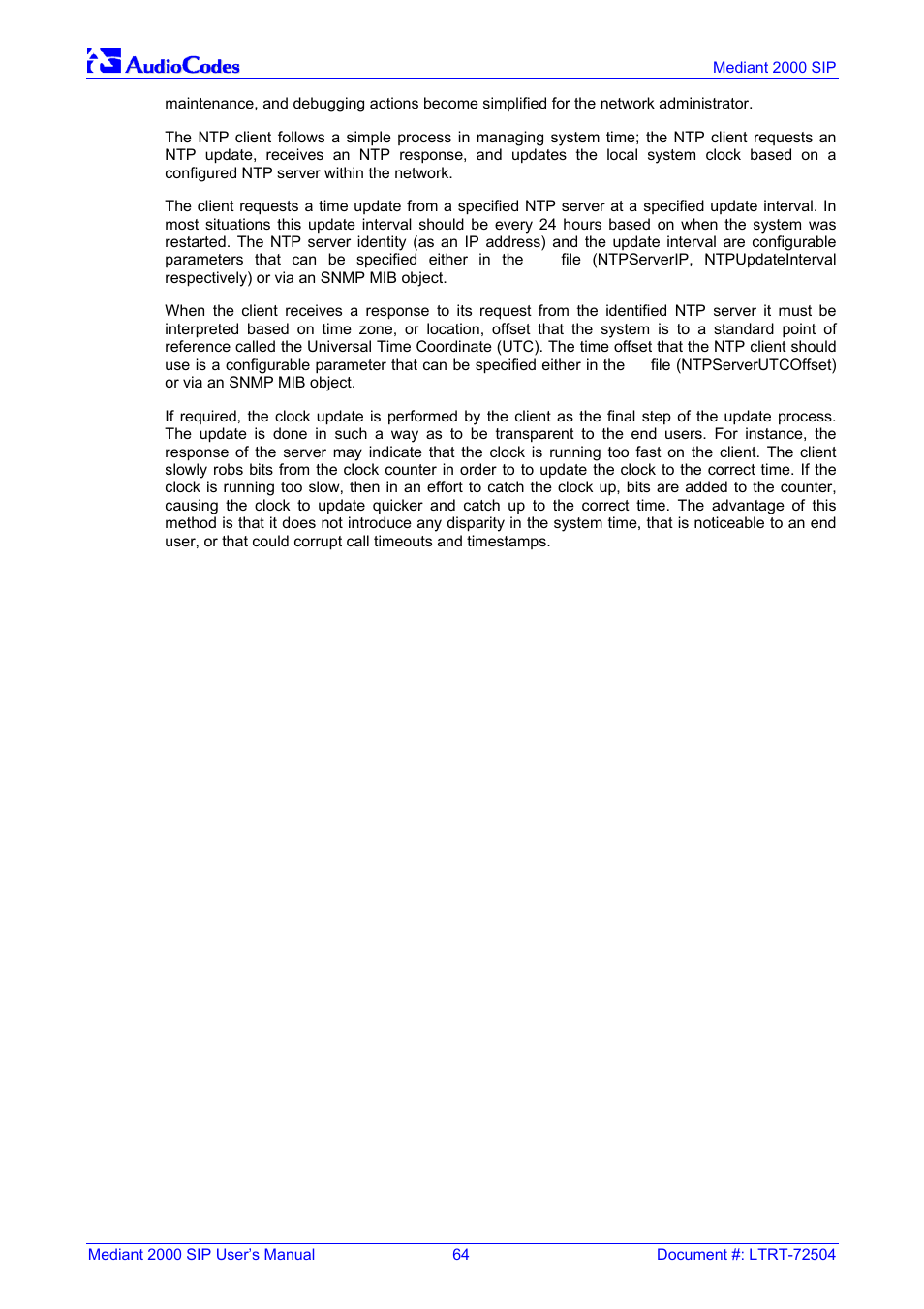 Nortel Networks Mediant TP-1610 SIP User Manual | Page 64 / 280